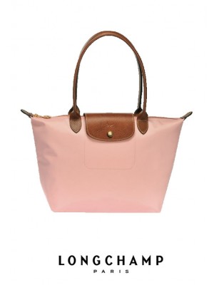 LC026*LONGCHAMP LE PLIAGE TOTE 2605089 SMALL/LONG HANDLE (LIGHT PINK) *SUPER SALE